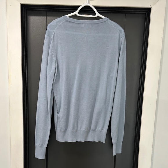J. Lindeberg Powder Blue Crewneck Sweater - Picture 3 of 3